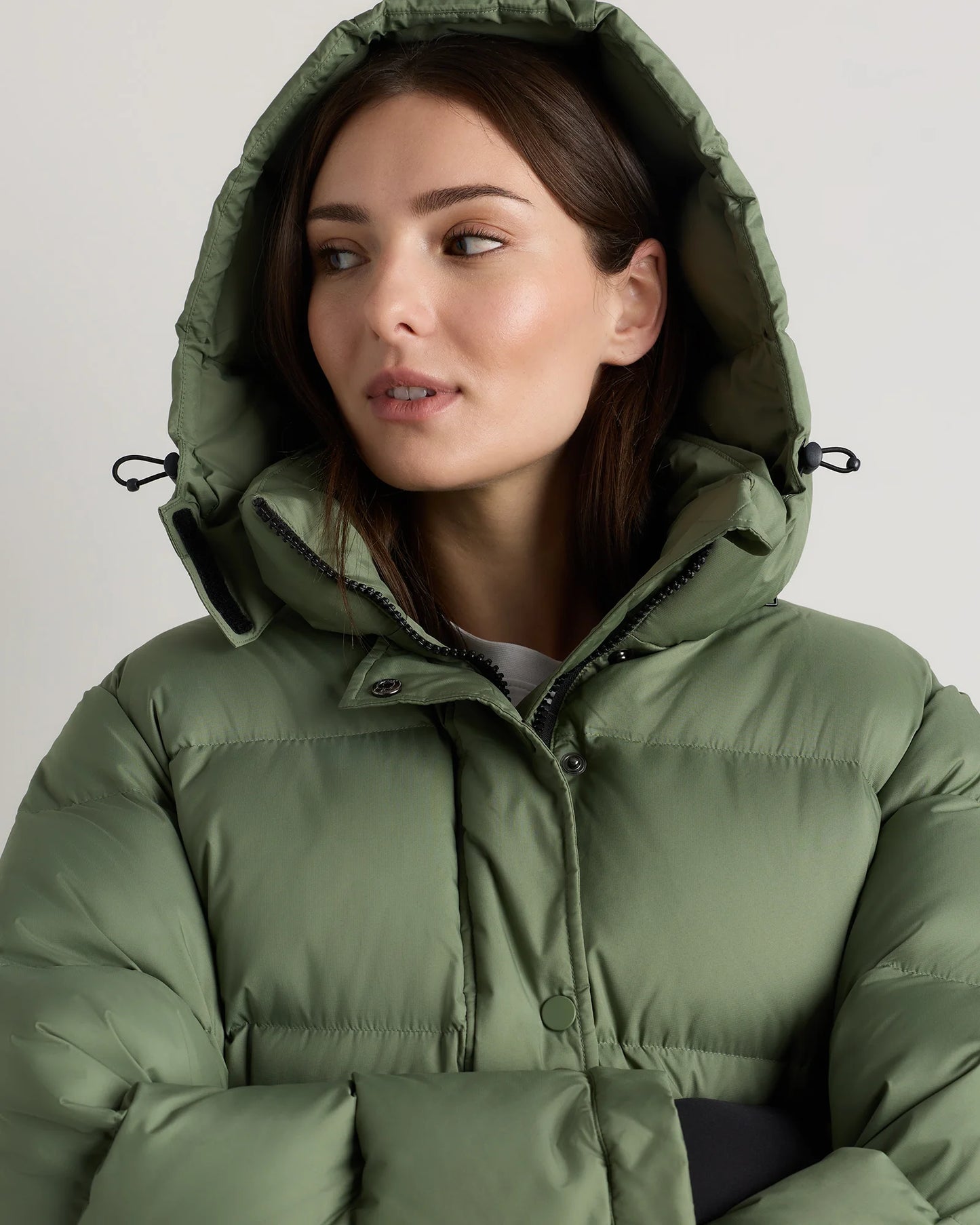 Responsible Down Puffer Jacket - XS / Sea Spray Green