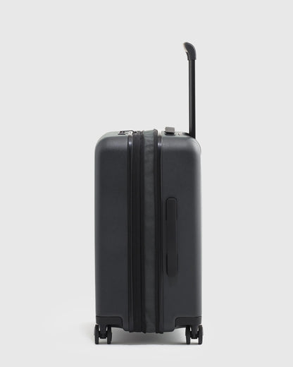 Expandable Carry-On Suitcase - One Size / Dark Green