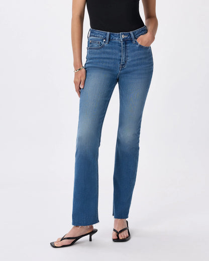 Bella Stretch Kick Flare Jeans - 24 / Deep Rinse