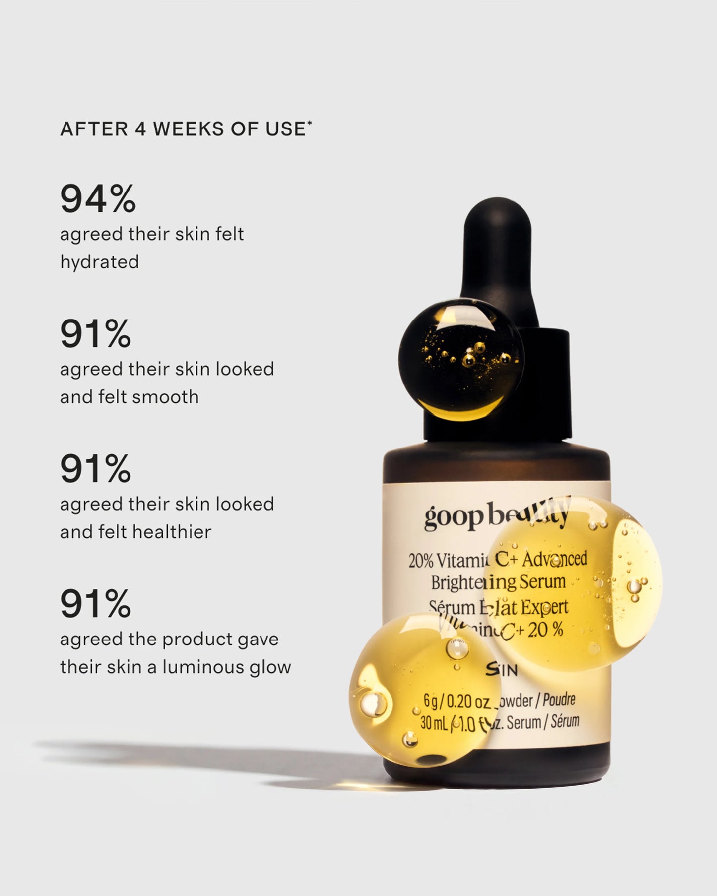20% Vitamin C+ Advanced Brightening Serum by goop Beauty - One Size / No Color