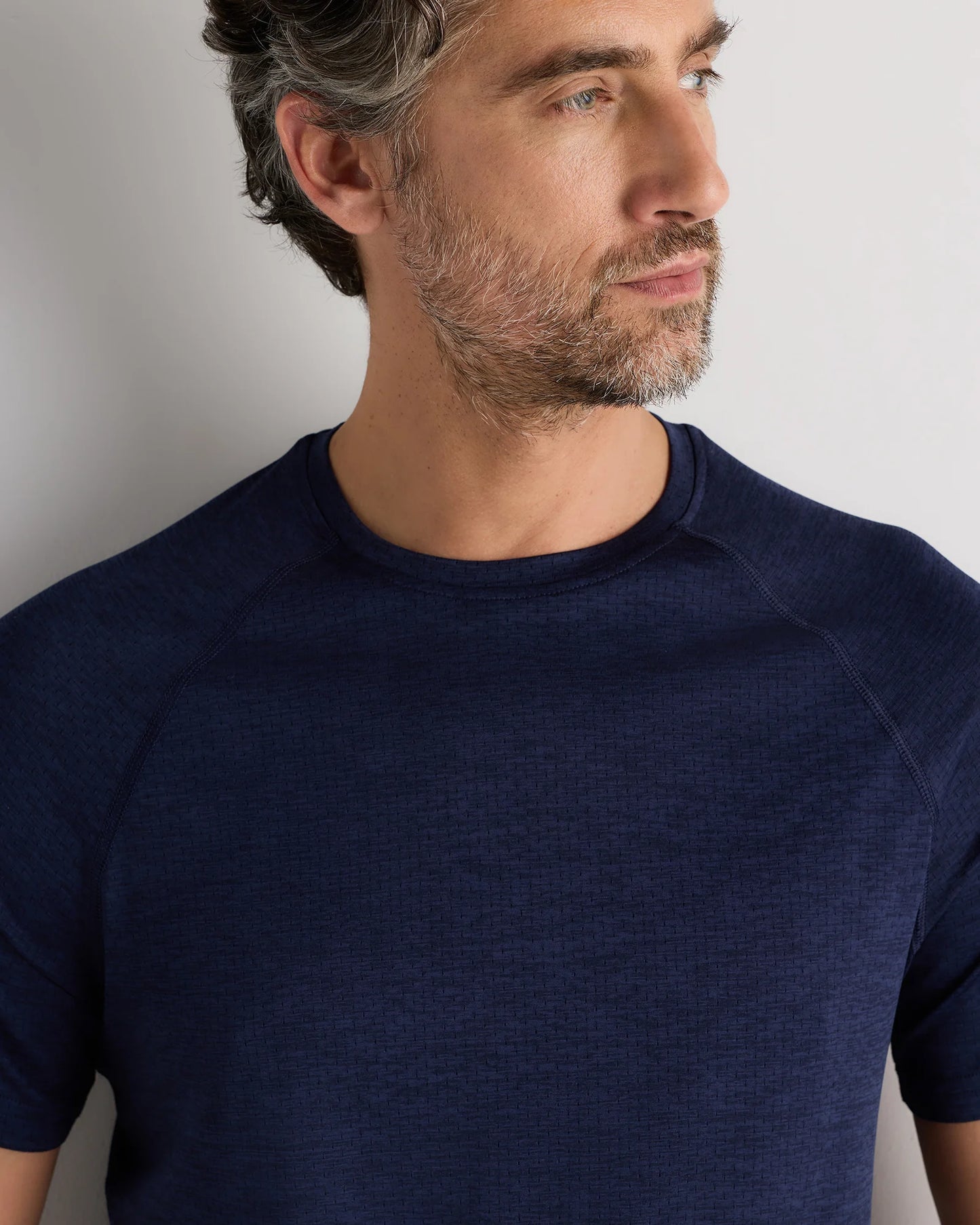 Mesh Performance Training Tee - S / Heather Grey