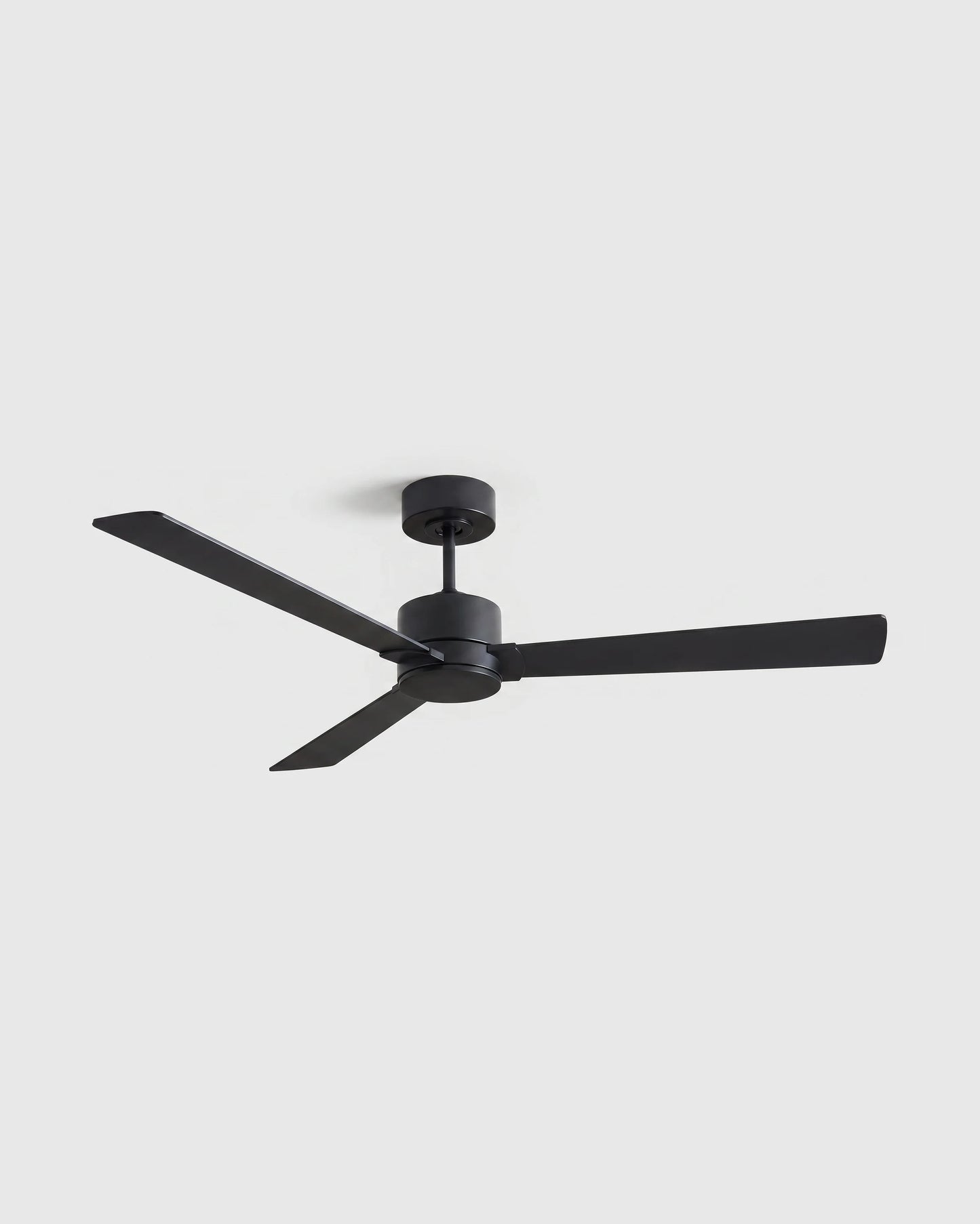 Minimalist Wood Blade Ceiling Fan - 44" / White