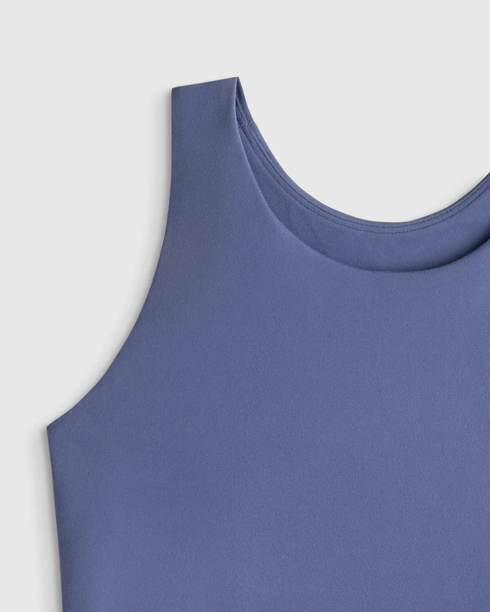 Girls Ultra-Form Fitted Tank - 6 / Storm Blue
