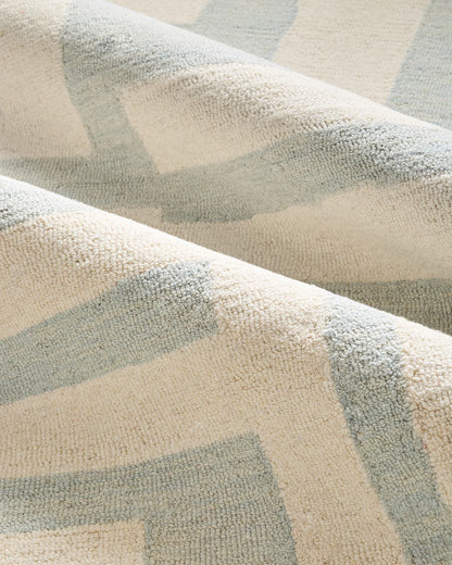 Jack Hand-Tufted Wool Rug - 3'6" x 5'6" / Blue