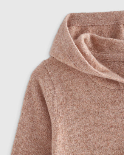 Washable Cashmere Hoodie - 2T / Oatmeal