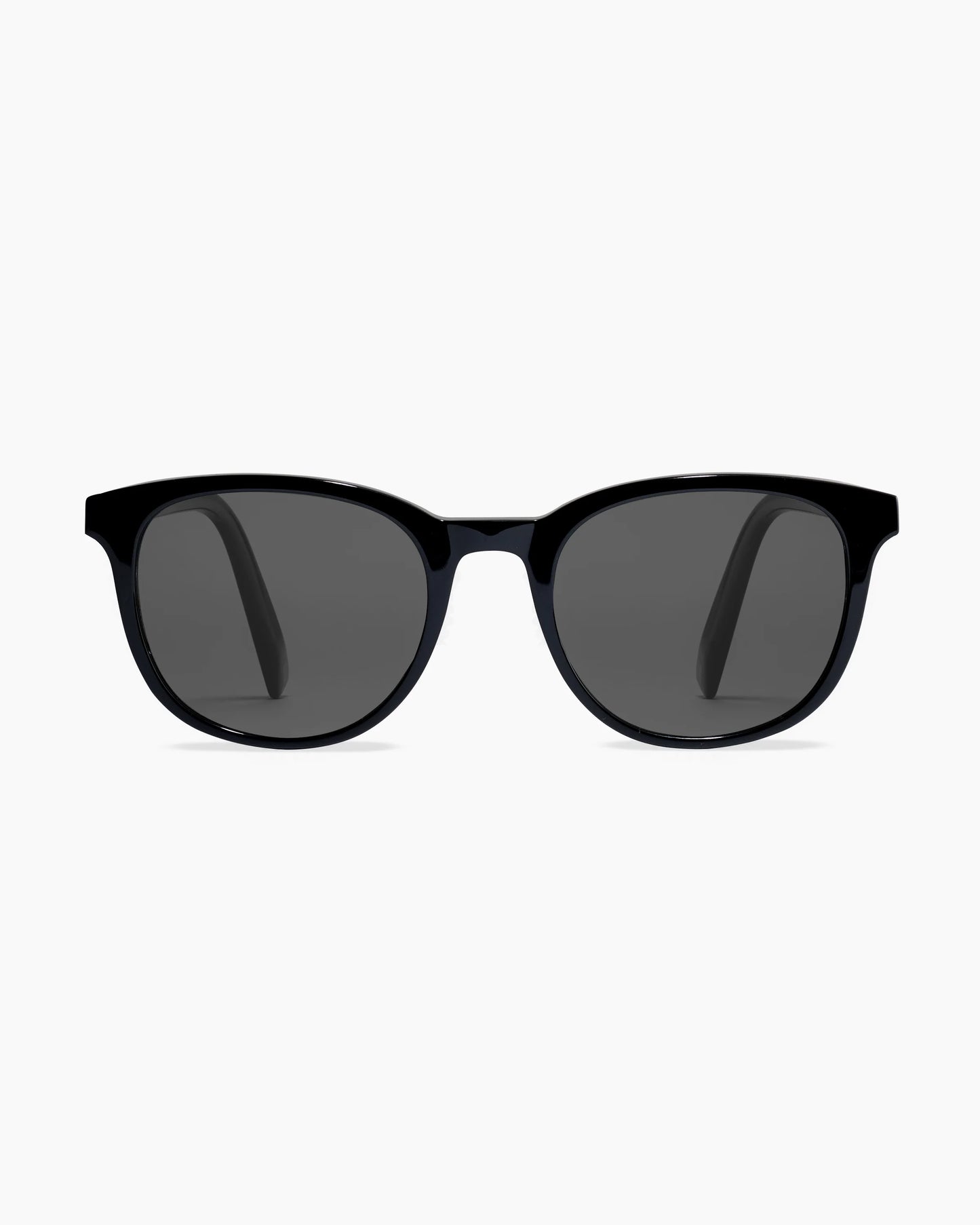Charlie Polarized Acetate Sunglasses - Standard / Clear with Grey lens