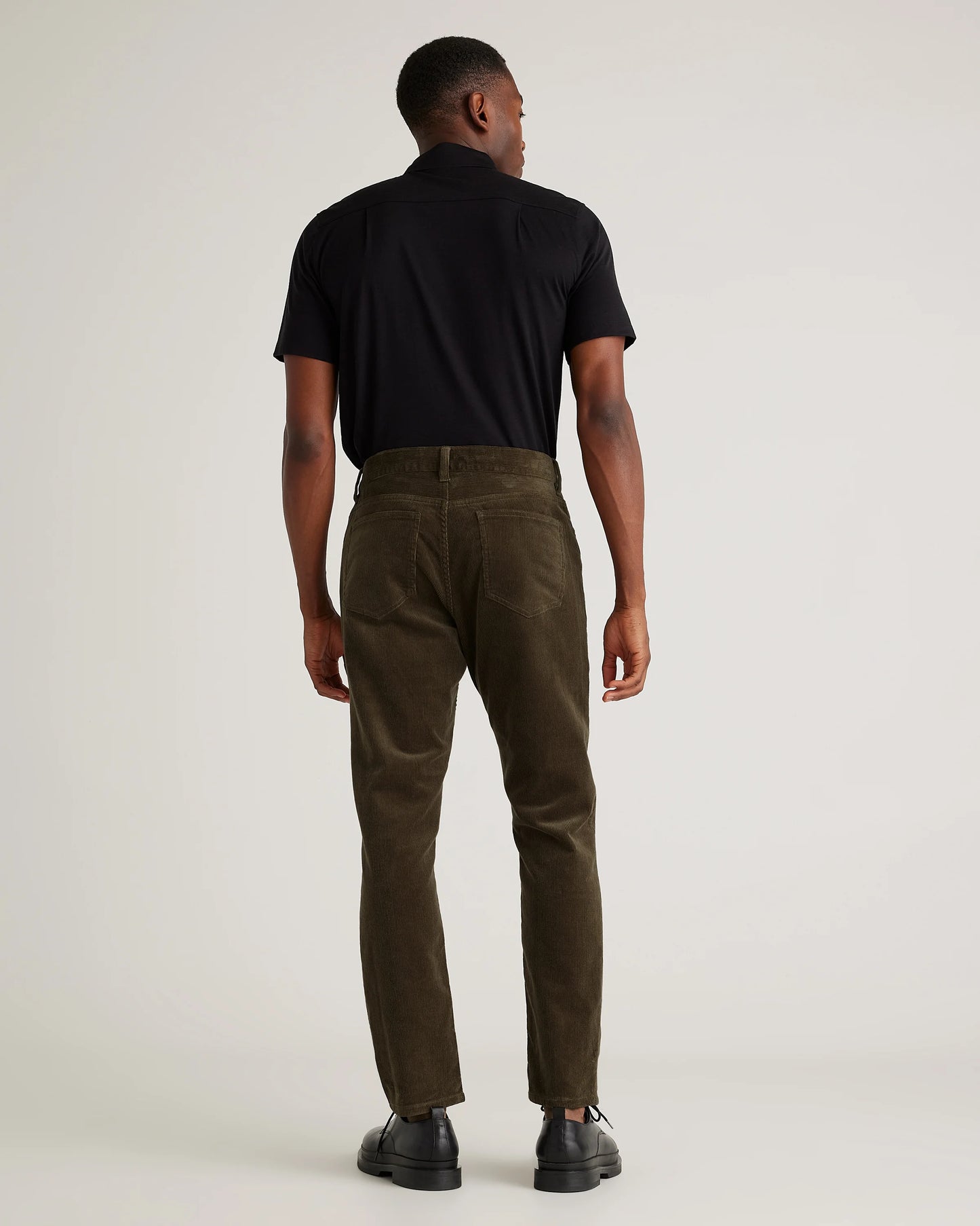 Organic Stretch Corduroy 5-Pocket Pants - 30X30 / Espresso