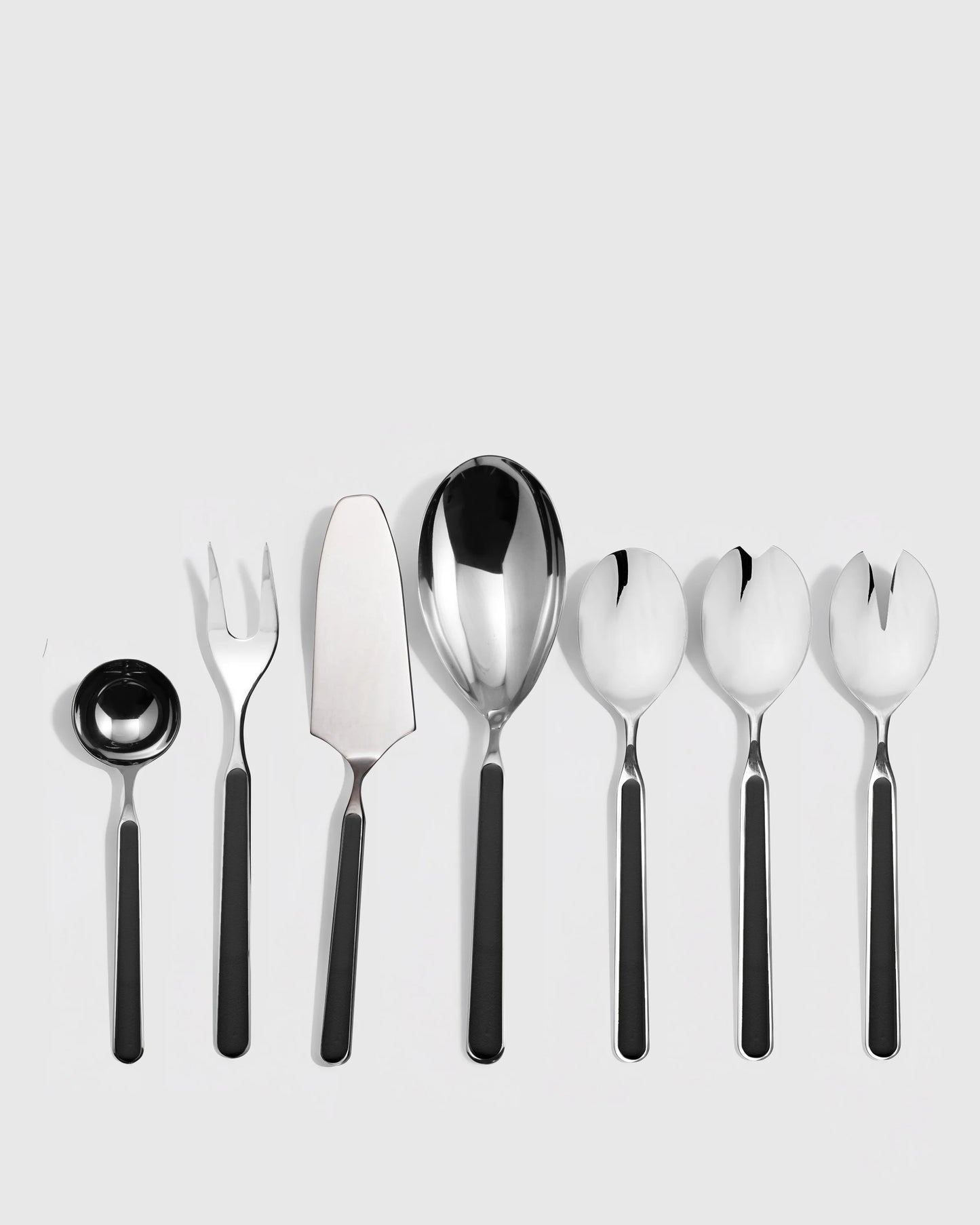 Fantasia 7-Pc Serving Utensil Set by Mepra - One Size / Porcelain
