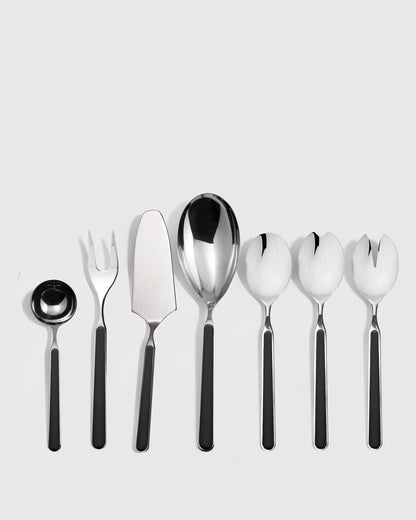 Fantasia 7-Pc Serving Utensil Set by Mepra - One Size / Porcelain