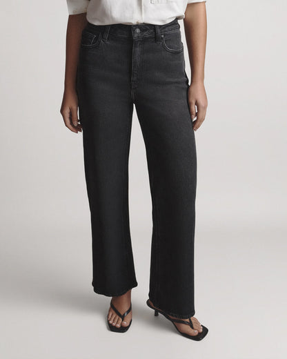 Bella Stretch Relaxed Straight Jeans - 24 / Atlantic Blue