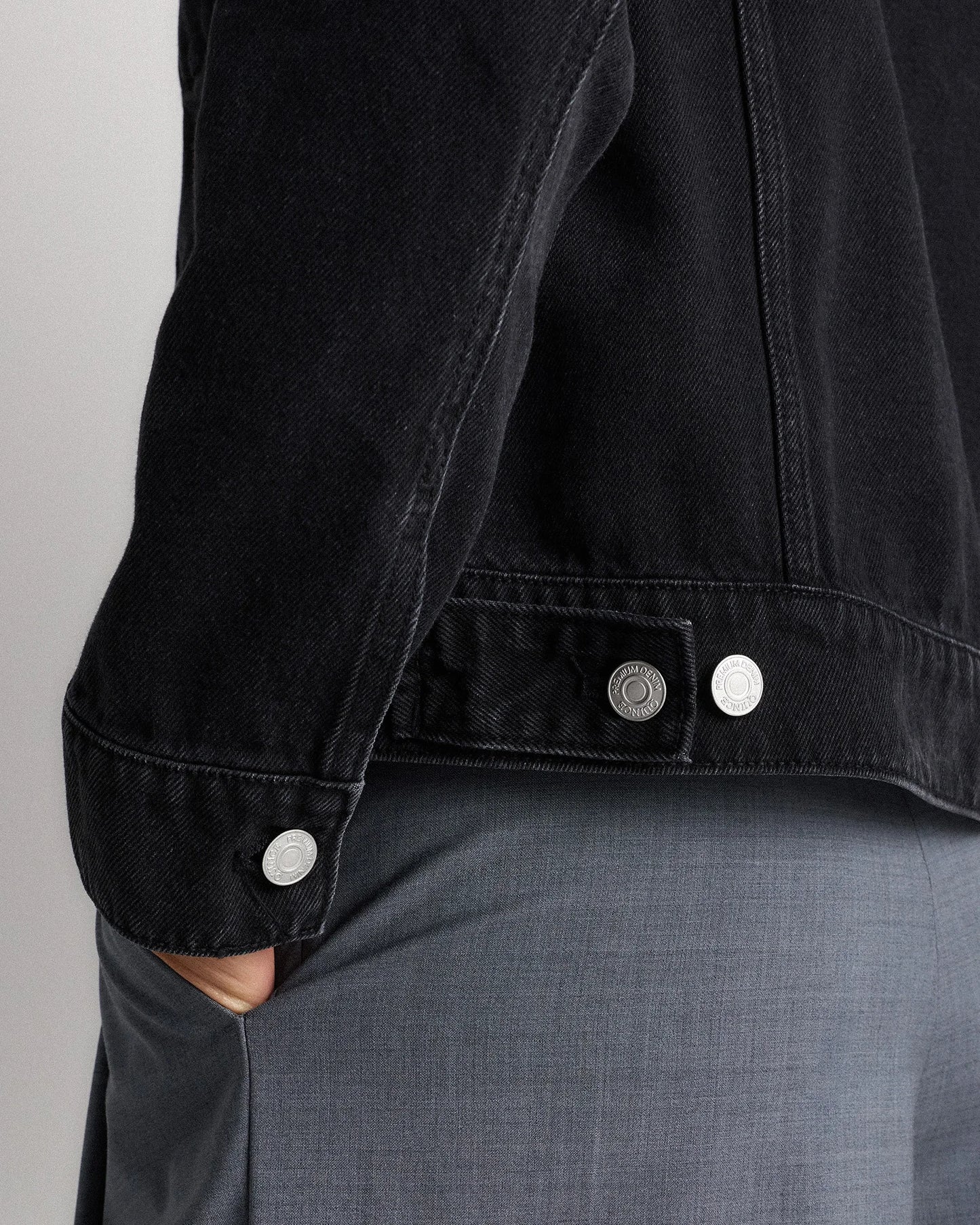 100% Organic Cotton Denim Jacket - XS / Indigo Blue