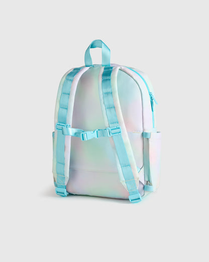 Recycled Double Pocket Backpack - One Size / Rainbow Clouds