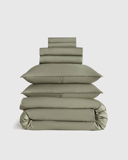 Bamboo Deluxe Bedding Bundle - Twin / Ocean
