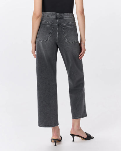 Bella Stretch Patch Pocket Wide Leg Jeans - 24 / Deep Sea Blue