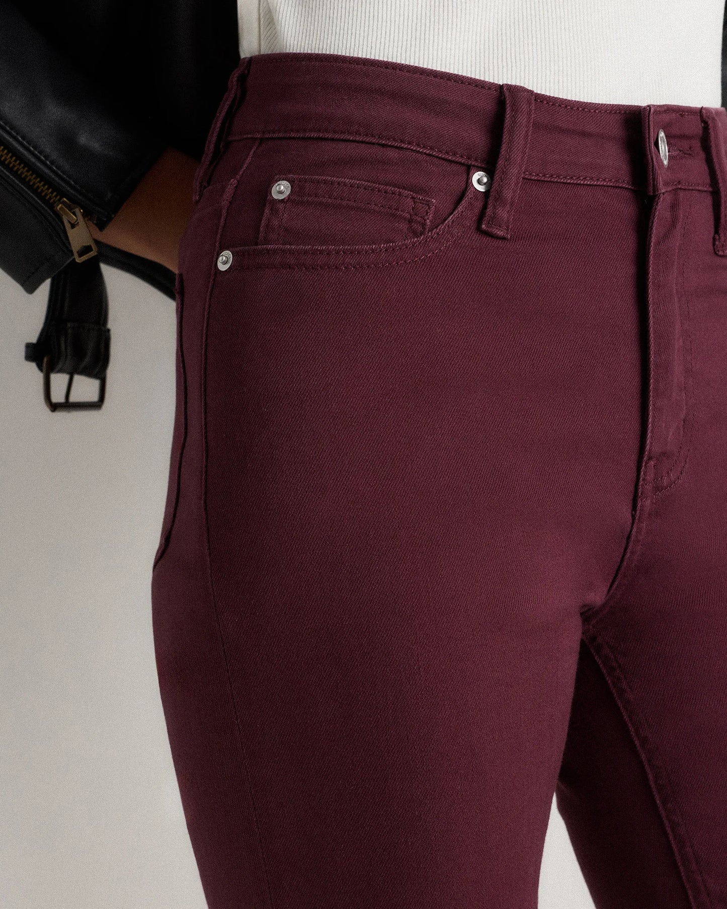 Bella Stretch Straight Jeans - 24 / Twilight Blue Fray