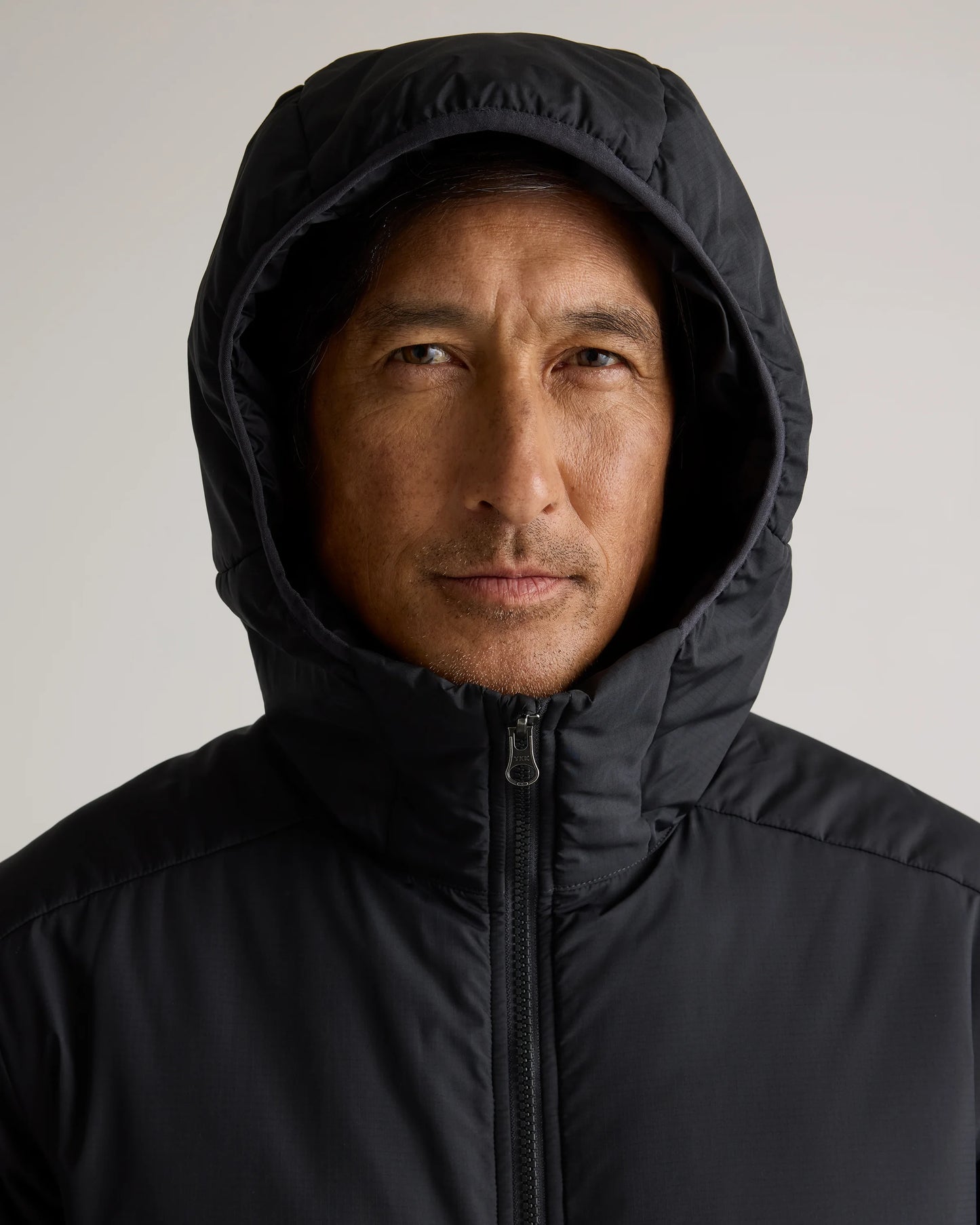 Hybrid Insulated Lightweight Hooded Jacket - S / Black