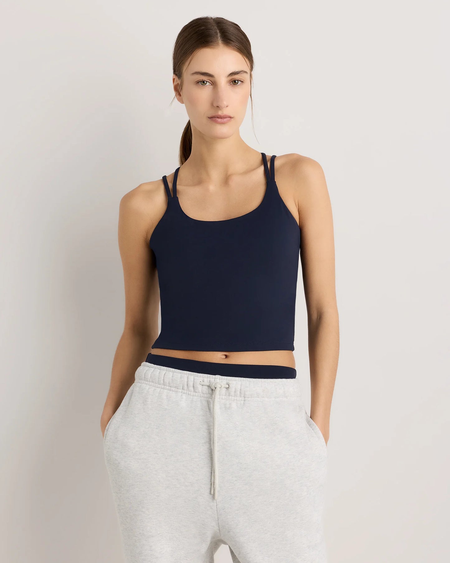 Ultra-Form Strappy Bra Tank - XS / Black