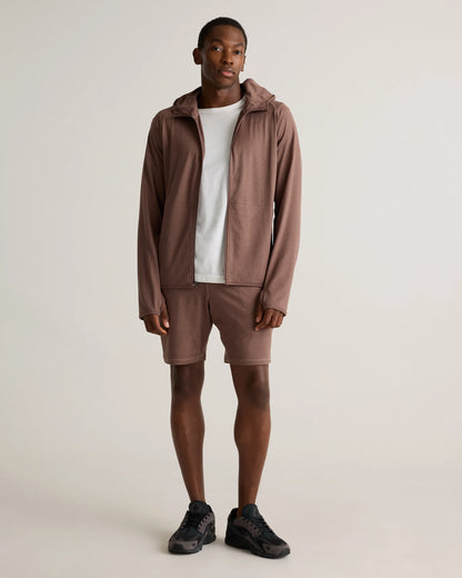 Flowknit Performance Zip Hoodie - S / Heather Grey
