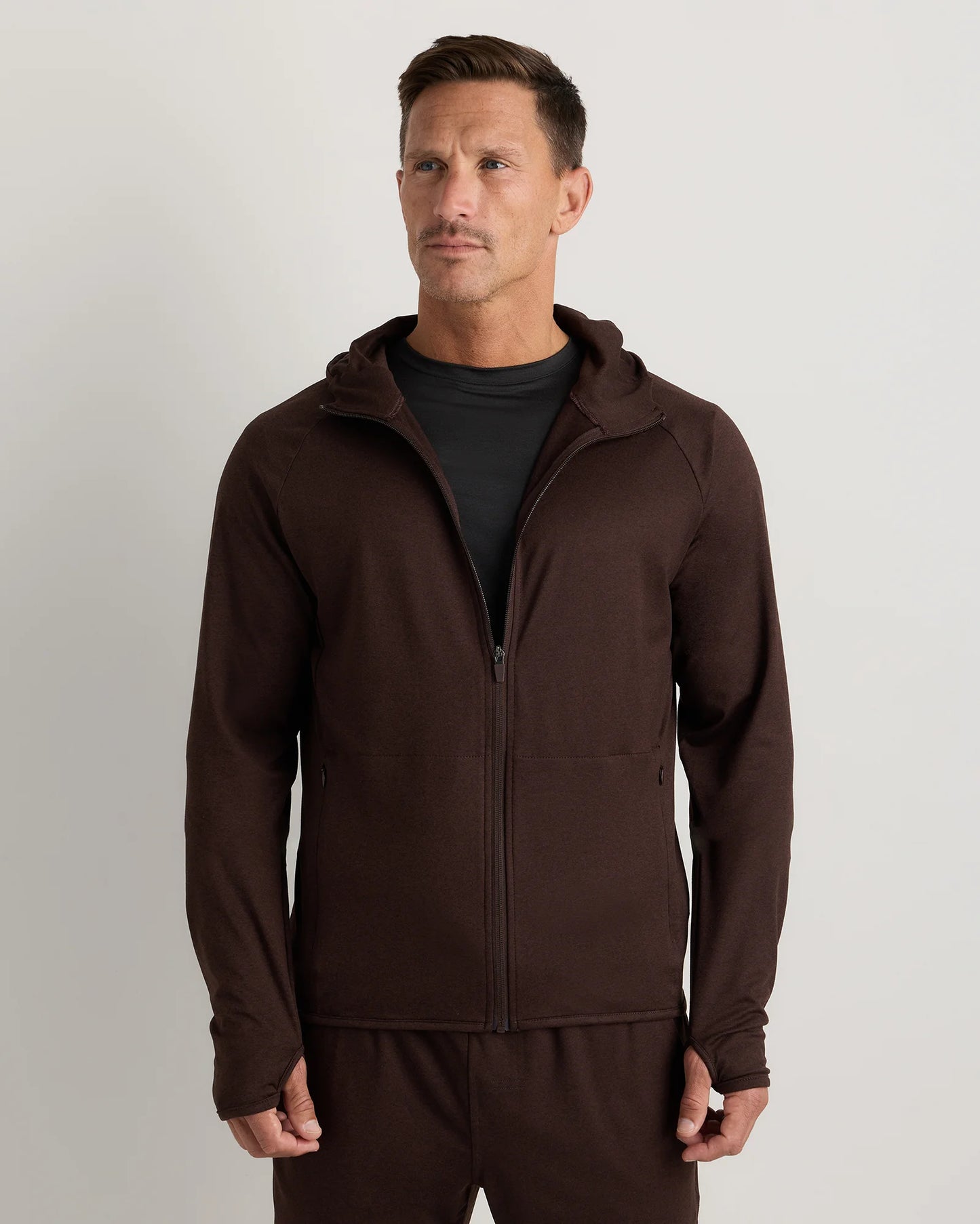 Flowknit Performance Zip Hoodie - S / Heather Grey