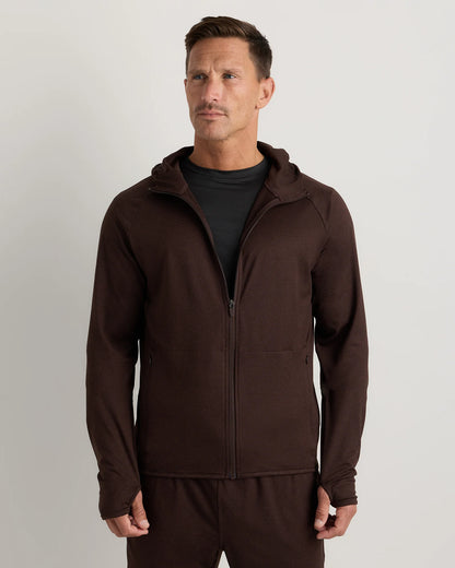 Flowknit Performance Zip Hoodie - S / Heather Grey