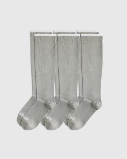 Recycled Nylon Compression Sock (3-pack) - S / Wineberry