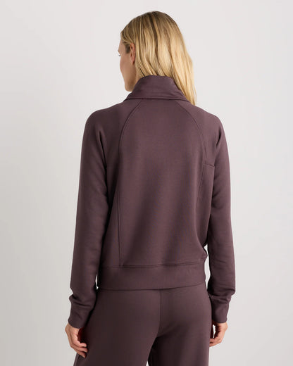SuperSoft Fleece Half Zip - XS / Dried Fig