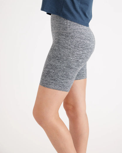 Ultra-Soft Bike Short - XS / Heather Espresso