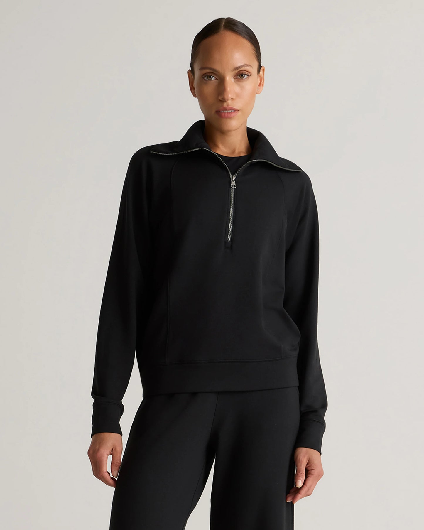 SuperSoft Fleece Half Zip - XS / Dried Fig