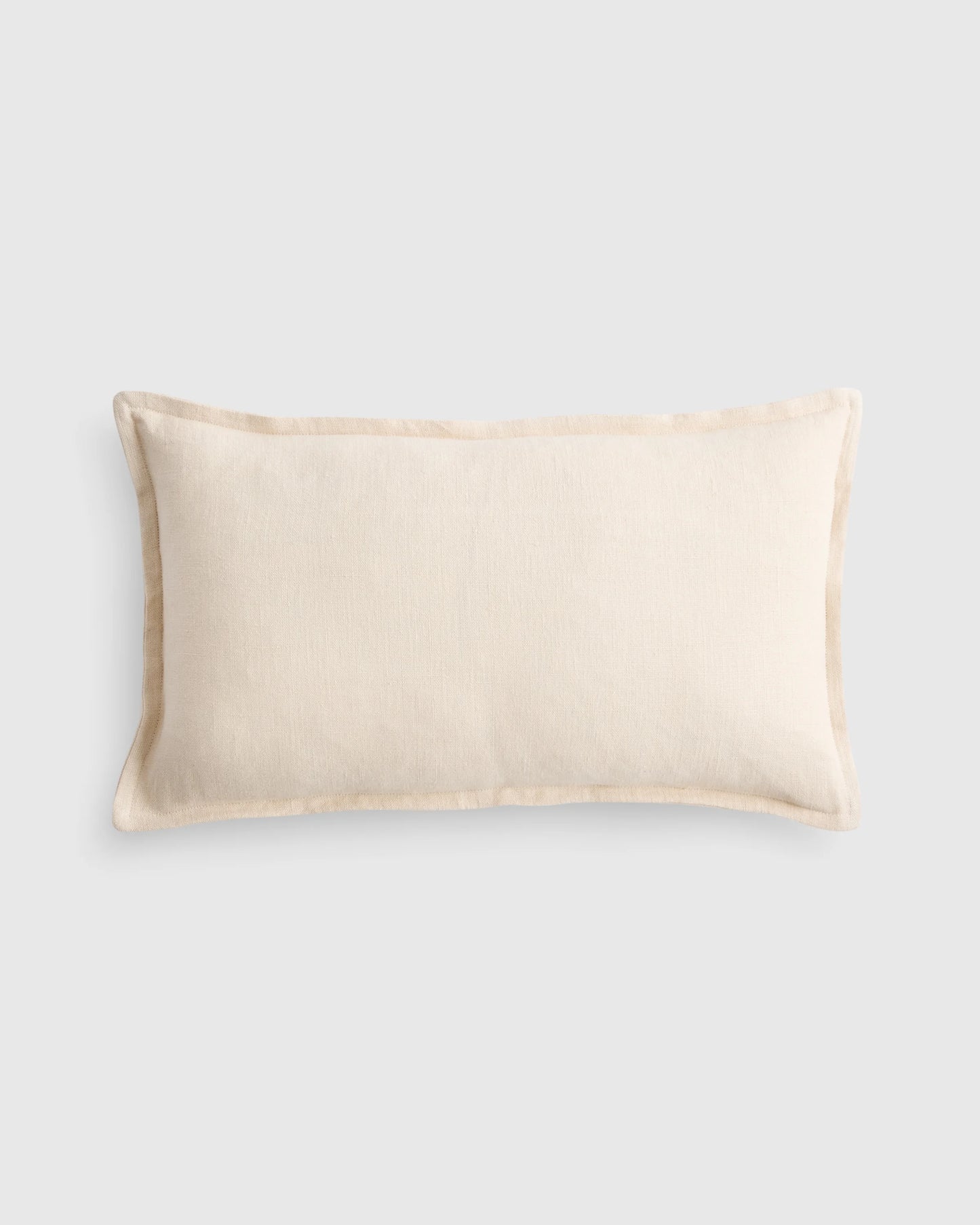 European Linen Flange Edge Pillow Cover - 20x20 / Nightfall