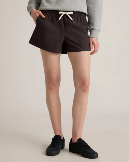 Organic Stretch Ripstop Shorts - XS / Steel