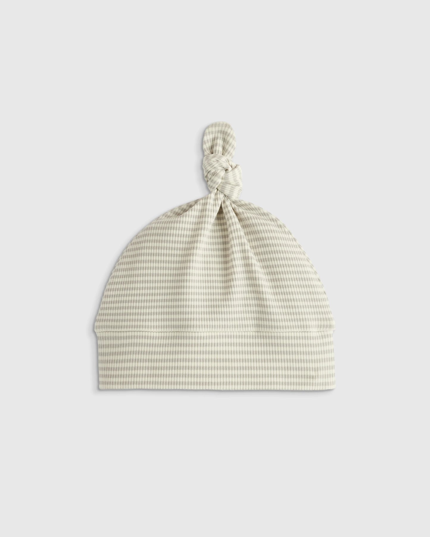 Softest Rib Hat (2-Pack) - 0-6M / Ivory/Grey Stripe