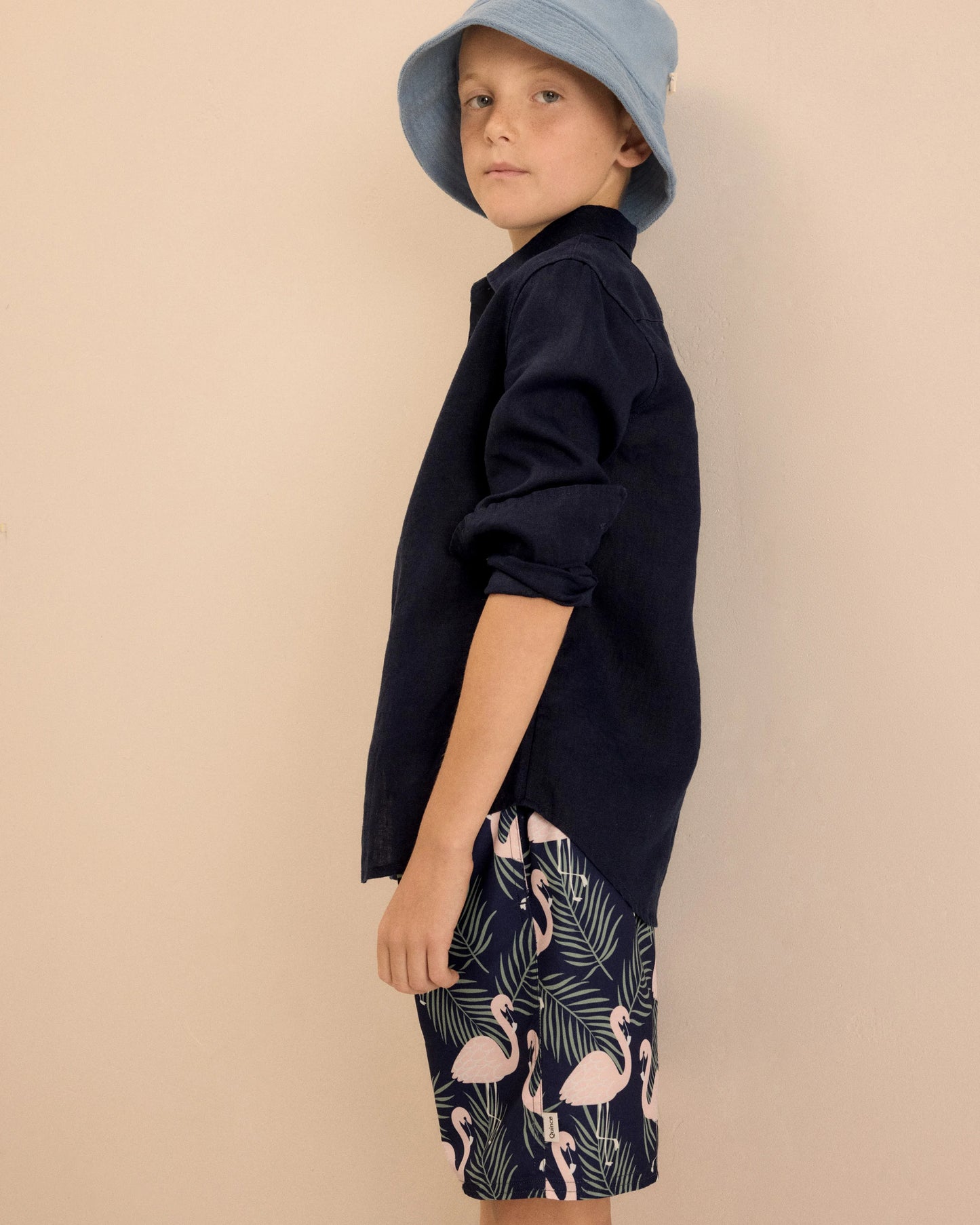 Swim Trunk - 6 / Wavy Fish