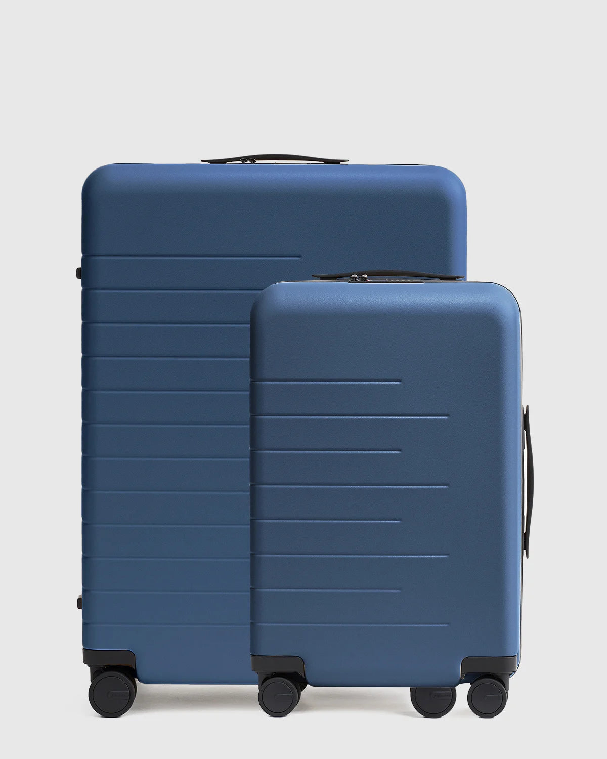 Small Carry-On & Large Check-In Suitcase Set - One Size / Olive