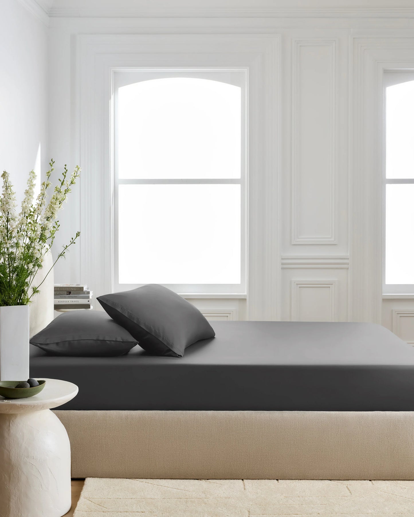 Bamboo Fitted Sheet Set - Twin / Sand