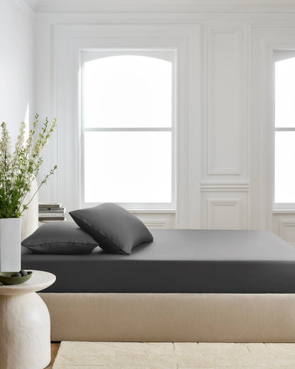 Bamboo Fitted Sheet Set - Twin / Sand