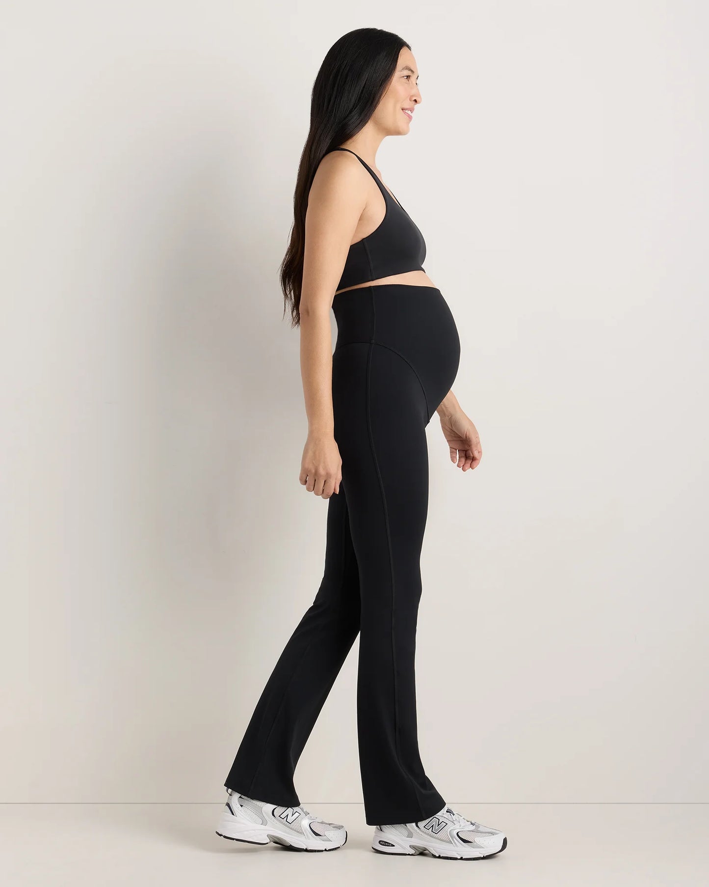 Ultra-Form Maternity Bootcut Pants - XS / Dark Coal