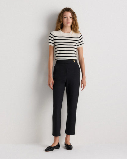 Scuba Slim Ankle Pants - 0 / True Black