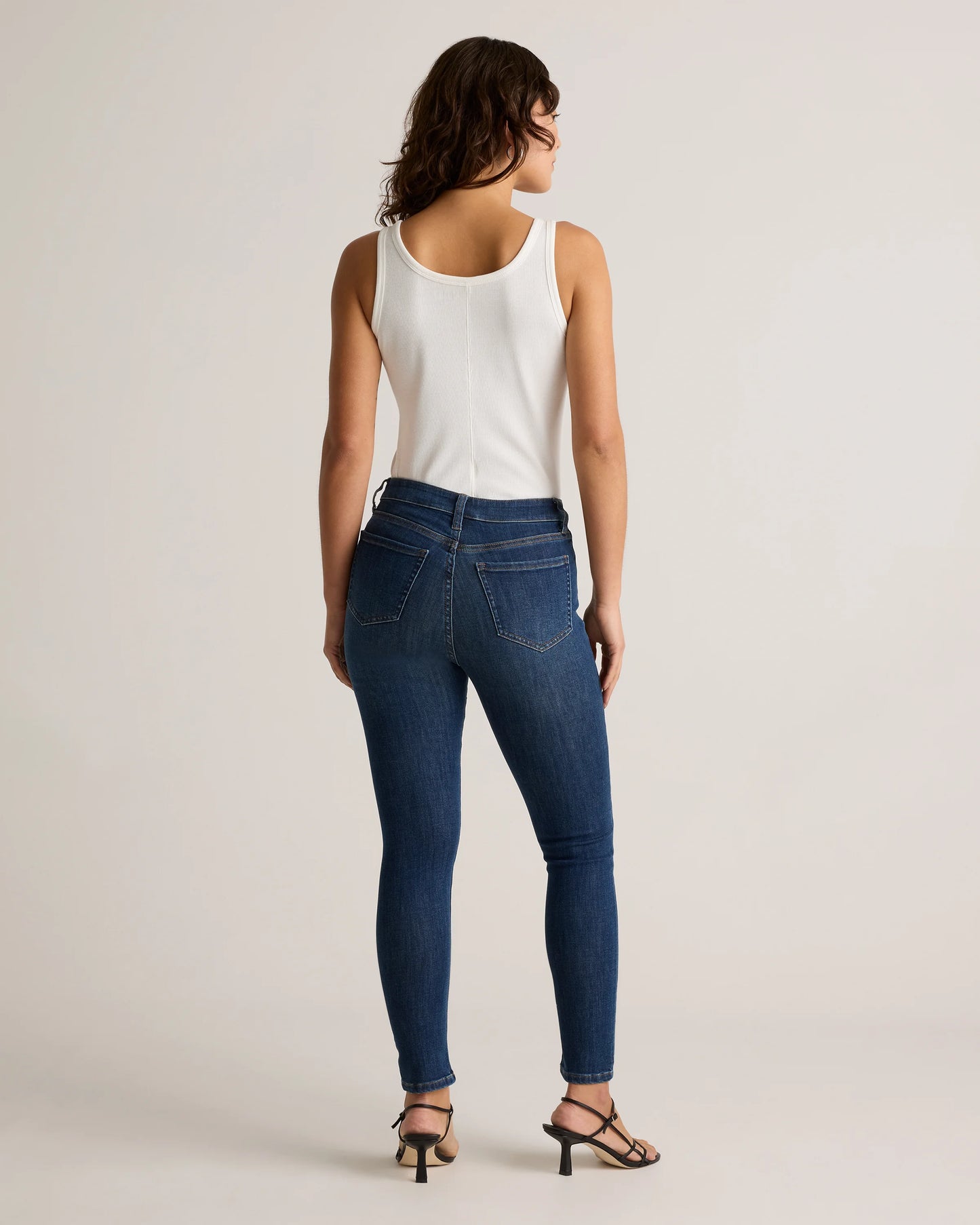 Bella Stretch Skinny Jeans - 24 / Black