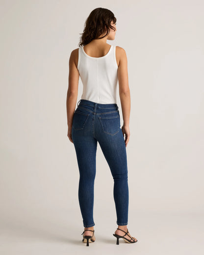 Bella Stretch Skinny Jeans - 24 / Seaside Blue