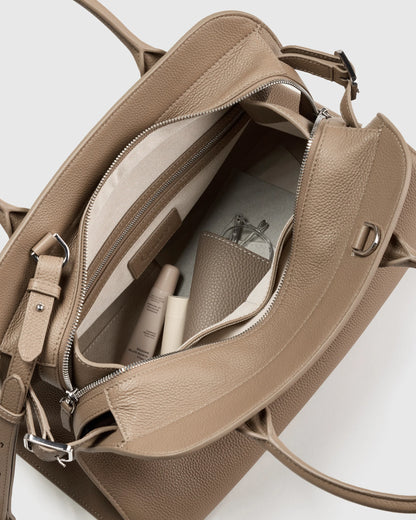 Hudson Satchel - One Size / Warm Taupe