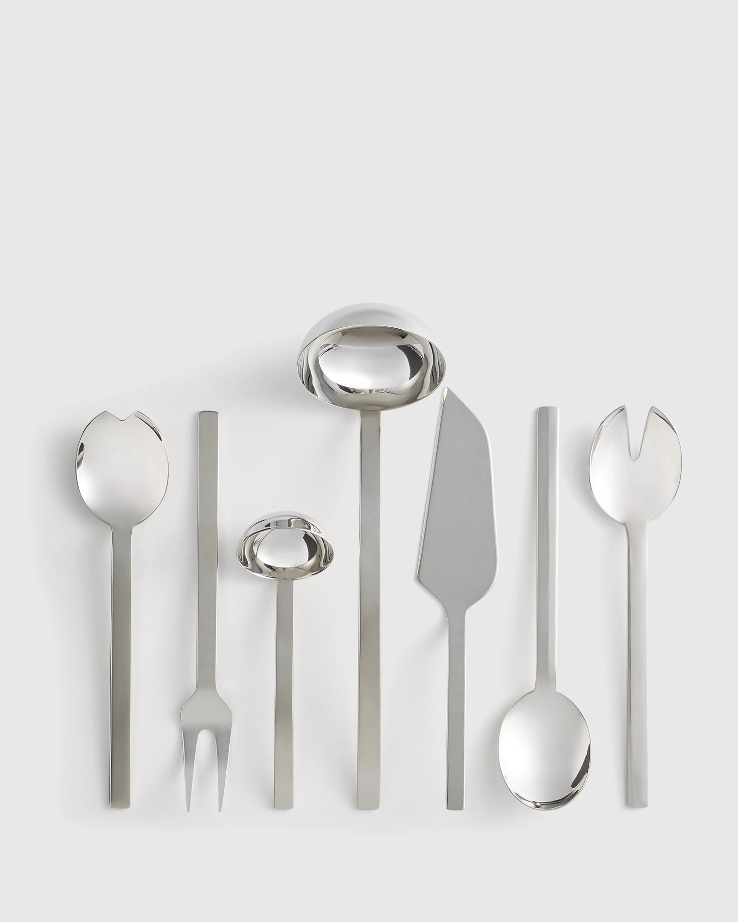 Stile 7-Pc Serving Utensil Set by Mepra - One Size / Polished Stainless Steel