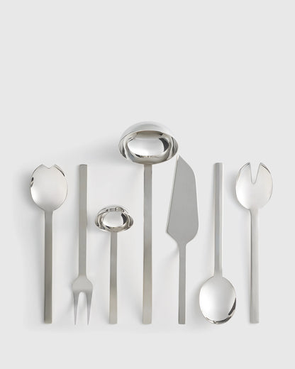 Stile 7-Pc Serving Utensil Set by Mepra - One Size / Polished Stainless Steel