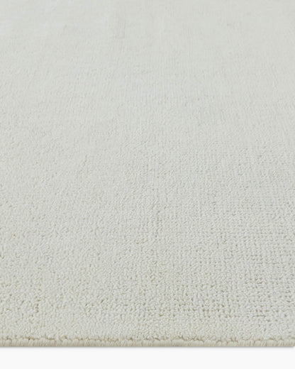 Lee Hand-Knotted Wool Rug - 5' x 8' / Oat