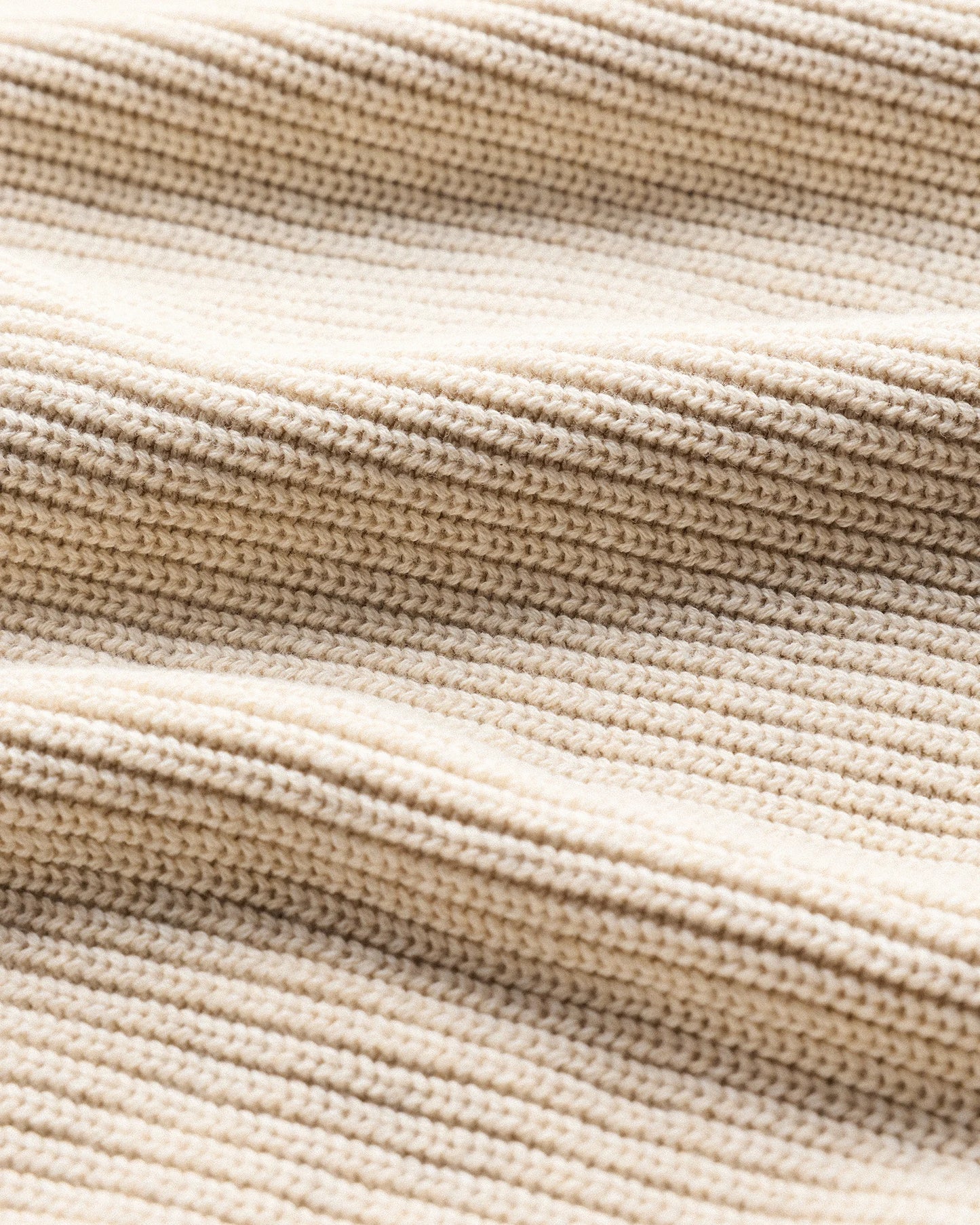 100% Organic Cotton Ribbed Polo Sweater - XS / Mid Heather Grey