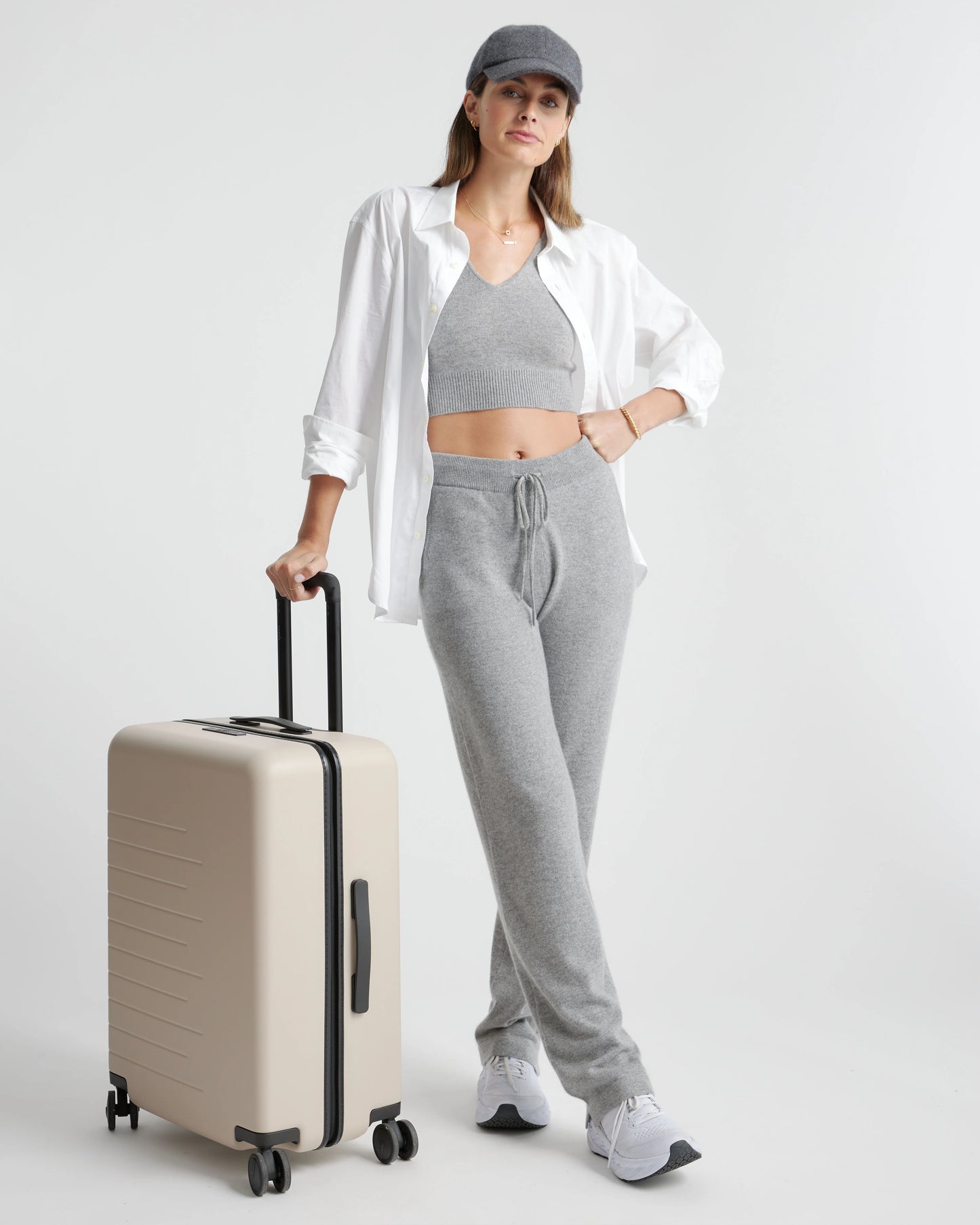Medium Check-In Suitcase - One Size / Emerald Jungle
