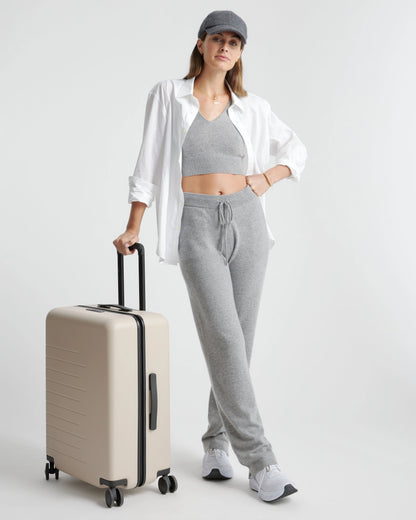 Medium Check-In Suitcase - One Size / Emerald Jungle