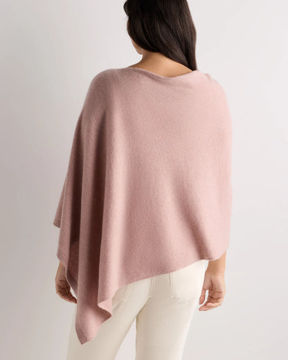 Mongolian Cashmere Nursing Shawl - One Size / Heather Vintage Pink