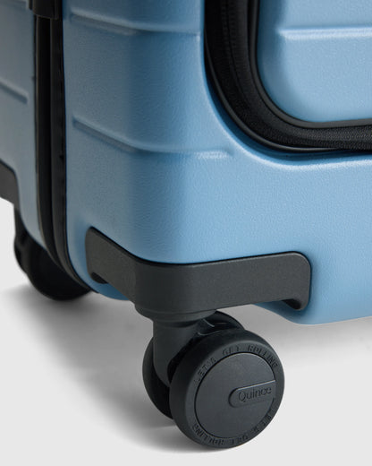 Front Pocket Carry-On Suitcase - One Size / Lavender