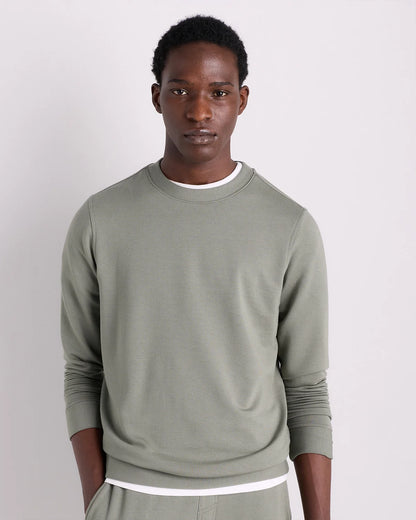 Supersoft Fleece Crew - XS / Heather Oatmeal