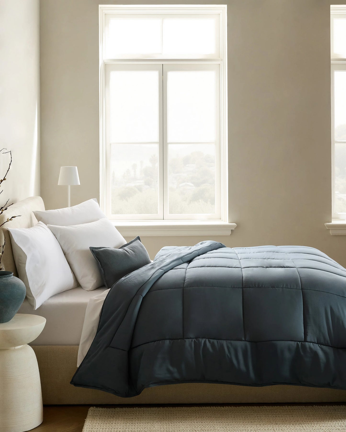 Bamboo Comforter - Twin / Soft Pink